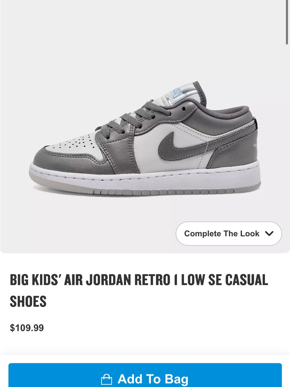 Nike Air Jordan Retro 1 Low